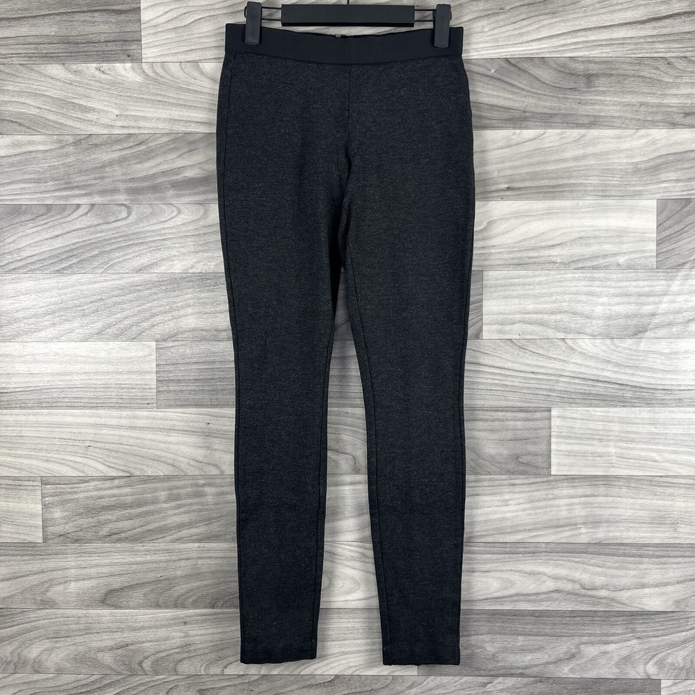 J.Crew Pants‎ Womens 2R Black Gray Leggings Career Office Work Corpcore Classic
